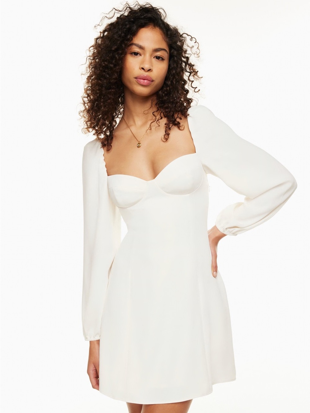 Aritzia Novella Dress (White)